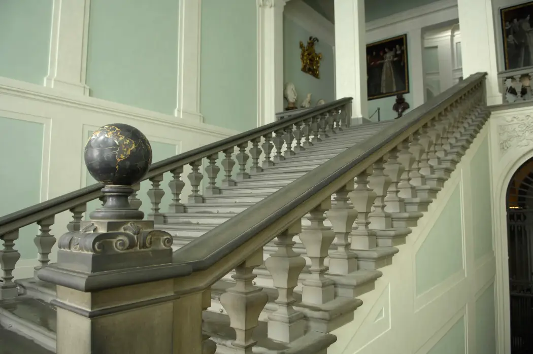 Uffizi Gallery’s entrance staircase