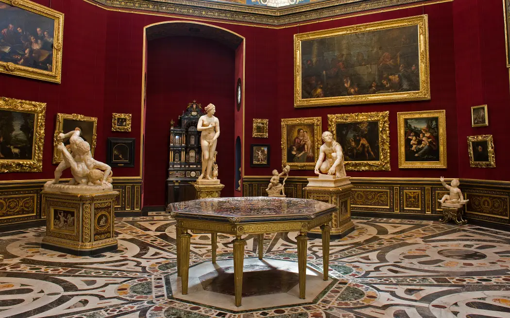 The tribune at the Uffizi Gallery